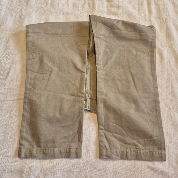 Vineyard Vines boys size 8 Club Pants solid khaki 4 pocket NWT - Picture 5 of 7